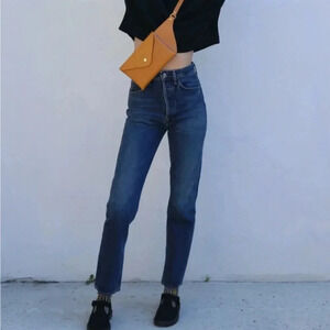 AGOLDE 90'S PINCH WAIST HIGH RISE STRAIGHT